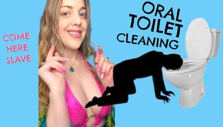 Oral Toilet Cleaning Slave #12