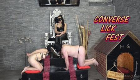 MISTRESS GAIA - CONVERSE LICK FEST - HD
