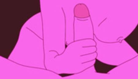 Sus woman sucks her stepson's cock and masturbates it