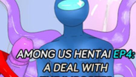 Among us Hentai Anime UNCENSORED Episode 4: A deal with the imposter