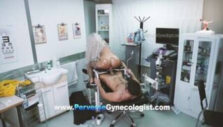 This 18-year-old girl goes to the fake gynecologist because her boyfriend won't get her pregnant.