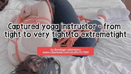 Captured yoga instructor: from tight to very tight to extreme tight - MP4