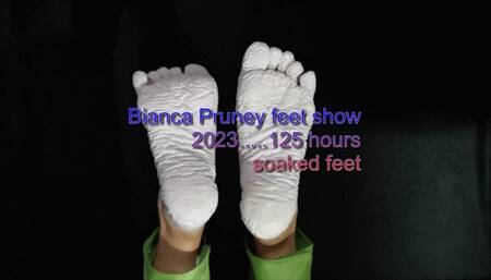 Bianca Pruney feet 2023   125 hours wet MP4