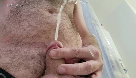 Boxer wetting close up solo piss play compilation