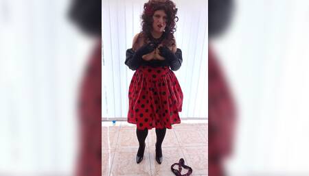 Sex in the beautiful carnivals Marien Beetle dress