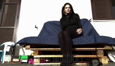 LANA NOCCIOLI in Girl Next Door Teasing 2 - taking boots off, teasing and Selfworship