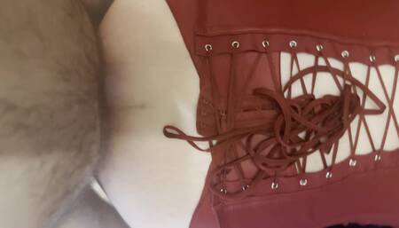 Fed cum from her fuck ass