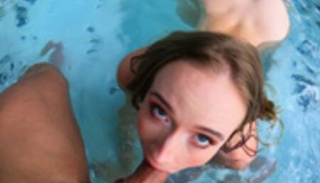 SecretCrush4K - Hot Tub POV Fucking Plugged with FREUTOY