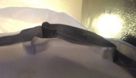 Teeny slaves ordered into trash and crushed by giantess Mae