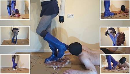 Eat Cake From My Boots Slave