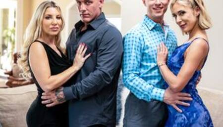 Swingers experiment with partner swaps