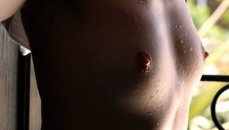 Redhead teen exposed perfect naked body