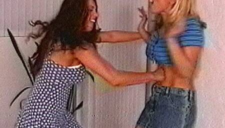 Stacy Burke vs Francesca Le Fight #2 (clip 1)