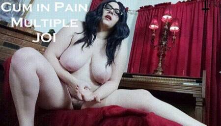 Cum in Pain Multiple JOI SD
