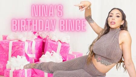 Nina's birthday binge!