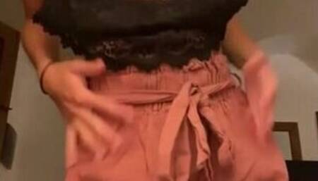 Amateur babes flash hot tits compilation