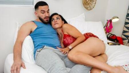 My big tits stepmom really needs my cock