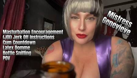 JOI and masturbation encouragement for bottle sniffers