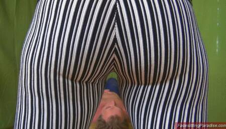 Daliah's striped ass slave-education, MP4-HD1080