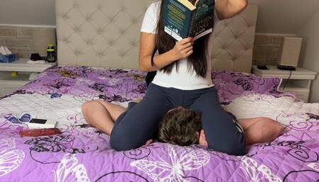 Totally Ignored Human Furniture | Facesitting, Smother And Head Scissors In Leggings