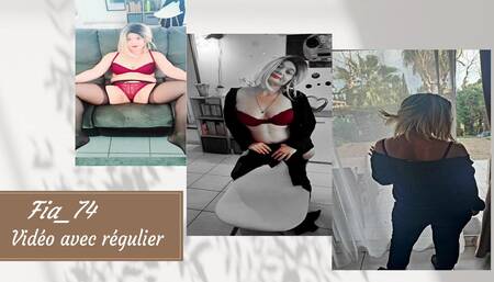 He dildos my pussy and ass and fucks me