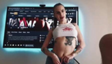 SHE COULDN'T WAIT TO SUCK ON MY DICK