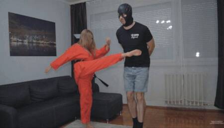 Self-Defense Techniques On Sensitive Points Of The Body