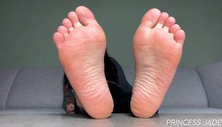 Worship My Pink Asian Soles