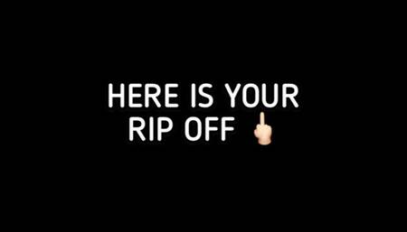 HERE IS  YOUR RIP OFF!!