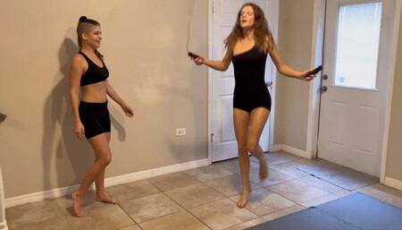 Tickle Attack! Viviane Ties and Tickles Nathalia