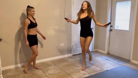 1080p Tickle Attack! Viviane Ties and Tickles Nathalia