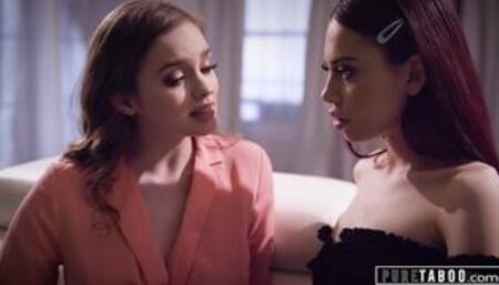 PURE TABOO Wicked Sabina Rouge Assumes Her Sister's Identity To Fuck Her Sister's Crush PART 1