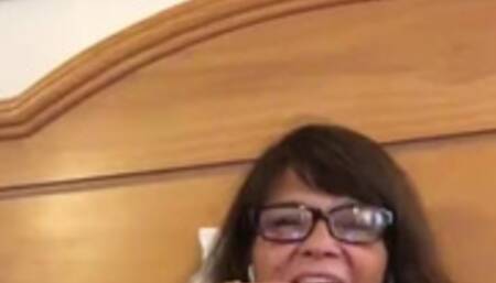 Quarantine Porn MILF masturbating on cam in quarantine with friend from HS