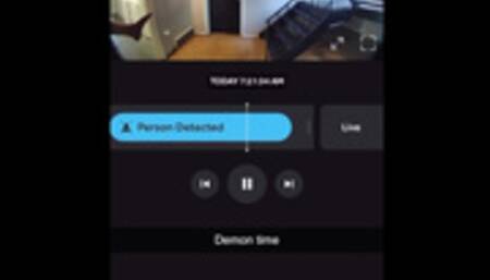 Ring cam shows us getting caught(next time we going let the stranger watch)