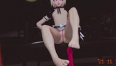 Webcam neko cowplay feet play JOI orgasm 3d Hentai Anime Gamergirl Waifu Emy from EmyLiveShow