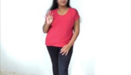 Indian Big Boobs Step Sister Disha Showing Her Full Body in Live Cam Show