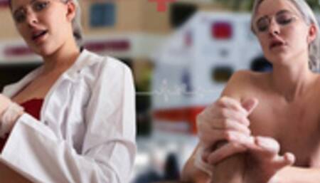 ????Preoccupied nurse on call ????