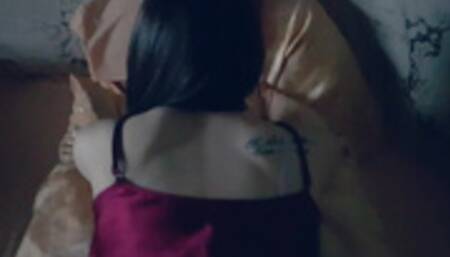 Beauty made a blowjob and stood in dog style until she got cum