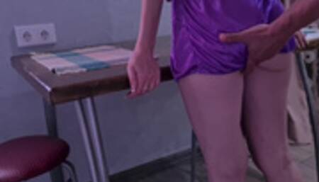 Get your hands off me, Daddy! Oh, my God, I feel so good! Keep fucking!