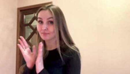 The stepmother asks her stepson to make her pregnant. - Cum deep inside my pussy