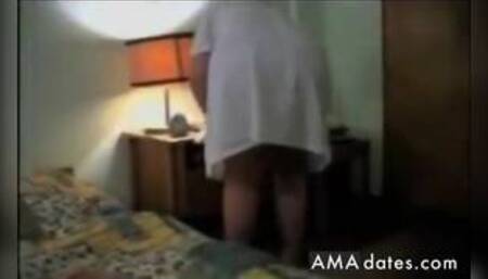 Anal fucking his girlfriend.