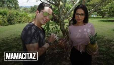 Huge Tits Latina Mila Garcia First Fucking On Camera