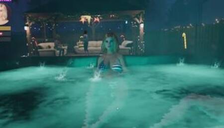 [Gameplay] House Party Gameplay Female Lesbian Threesome