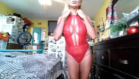 Red Teddy Strip Happy Valentine Ending