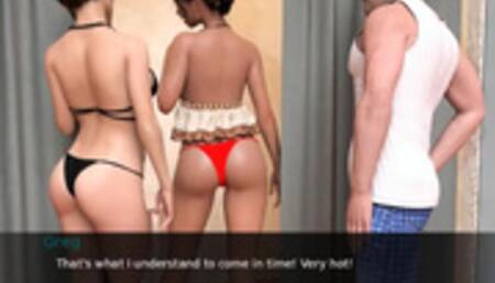 Sharing My Fiancee: Wife Her Friend And Her Husband In A Clothing Store-Ep5