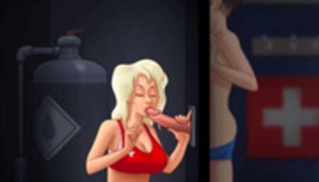 Summertime Saga: Glory Hole In To The Changing Room-Ep35