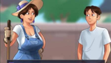 Summertime Saga: The MILF From The Garden And The Guys From The Park-Ep75