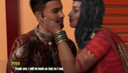 StepGrandma's House: Desi Indian Milf And Younger Guy On Wedding-Ep 45