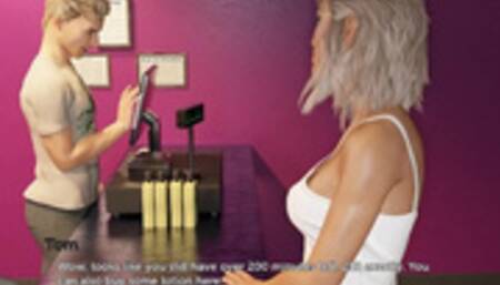 The Adventurous Couple: Wife Teasing Guy In Tan Salon, Husband Is Watching-S5E23