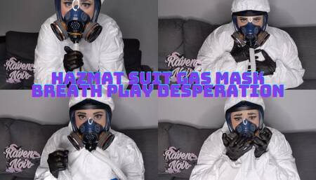 Hazmat Suit Gas Mask Breath Play Desperation